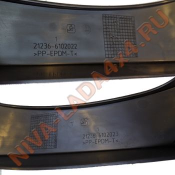 Карманы на двери в сборе НИВА TRAVEL 21236-6102018; 21236-6102019; НИВА Шевроле, передние ПАРА