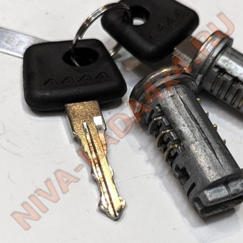 Личинки замков дверей НИВА Шевроле 2123-6100045 комплект