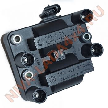 Модуль зажигания НИВА 2112-3705010-01 инжекторная 4 контакта СОАТЭ 042.3705