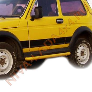 Молдинги НИВА 21213; 21214 широкие Sashler