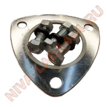 Прокладка приемной трубы НИВА 21214i Евро-3;-5, 2110-1203021; с комплектом крепежа