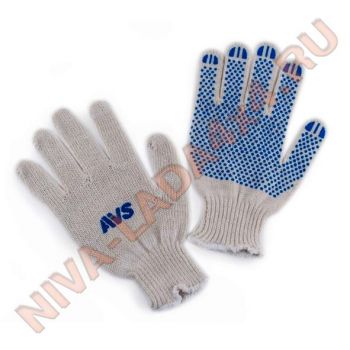 Перчатки рабочие с ПВХ нанесением