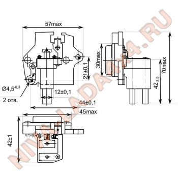 Реле регулятор НИВА 21213 ЩДР К1216ЕН1Р Саранск
