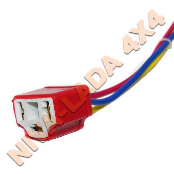 Разъём - фишка лампы Н4 (керамический)