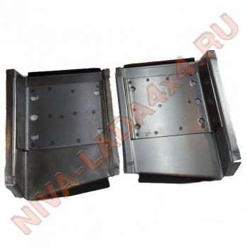 Жесть, соединитель порогов НИВА 21214м с 2010 г.в. НИВА 21214-5101370; 21214-5101371 (к-т)