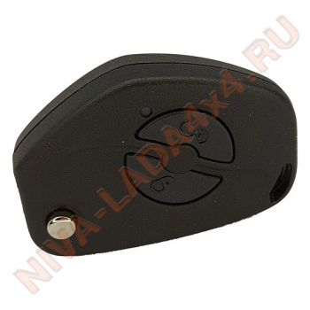 Ключ зажигания складной НИВА-Шевроле 2123-6105470 заготовка с чипом