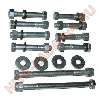 Болты, гайки, шайбы крепления реактивных штанг для НИВА БелЗан