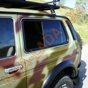 Стекла (форточки) раздвижные "Техно-Сфера" ТС-0309 НИВА 2121; 21213; 21214