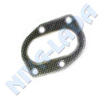 Прокладка приёмной трубы НИВА-Шевроле 2123-1203020 оригинал (металл)