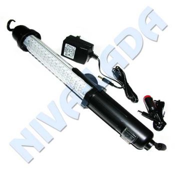 Лампа рабочая светодиодная AVS CD607A 60 Led 220/12в аккумулятор