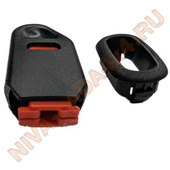 Кнопка блокировки замка двери НИВА Шевроле 2123-6105125 с облицовкой. не оригинал