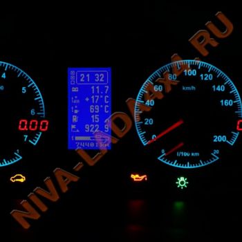 Комбинация приборов НИВА 2123, 21214м Flash FX3 (с компьютером)