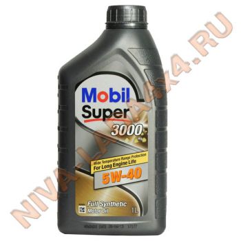 Масло Mobil Super 3000 5W40 1л. синтетика ЛИКВИДАЦИЯ!