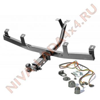 Тягово-сцепное устройство, ТСУ, фаркоп НИВА-Шевроле 2123 "Техно-Сфера" ТС-0133 (съемный шар)