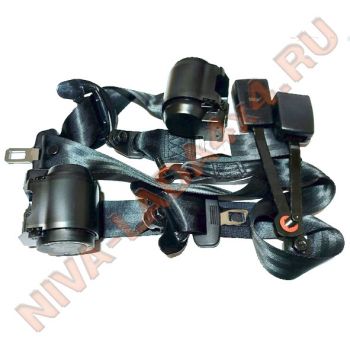 Ремни безопасности НИВА-Шевроле 2123-8217020-10; 2123-8217021-10 передние (к-т) до 2014г.в.