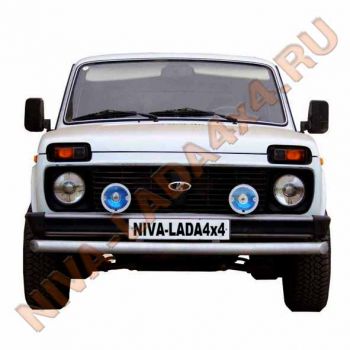 Защита бампера переднего НИВА "Техно-Сфера" ТС-0345 ТРУБА