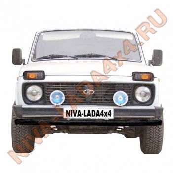 Защита бампера переднего НИВА "Техно-Сфера" ТС-0345 ТРУБА