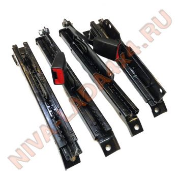 Механизм установки передних сидений НИВА-Шевроле УНИВЕРСАЛЬНЫЕ 2123-6814020; 2123-6814021; 2123-6814010; 2123-6814011; салазки, комплект