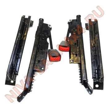 Механизм установки передних сидений НИВА-Шевроле УНИВЕРСАЛЬНЫЕ 2123-6814020; 2123-6814021; 2123-6814010; 2123-6814011; салазки, комплект