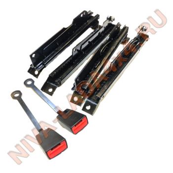 Механизм установки передних сидений НИВА-Шевроле УНИВЕРСАЛЬНЫЕ 2123-6814020; 2123-6814021; 2123-6814010; 2123-6814011; салазки, комплект
