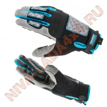 Перчатки универсальные комбинированные GROSS Deluxe L 90333