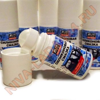 Смазка силиконовая AVS AVK-102 флакон Roll-On, для уплотнителей, 50мл.