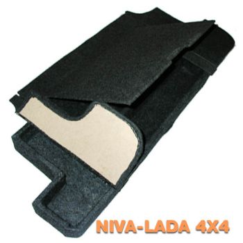 Органайзер - бокс в багажный отсек для НИВА 21213; 21214 карпет графит