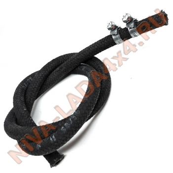 Шланг топливный армированный НИВА 21213-1164083 БРТ с хомутами 2шт.