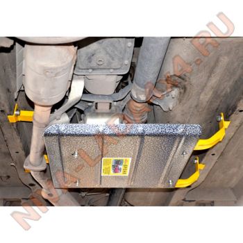 Подрамник Коробки Раздаточной НИВА 21214-31 Техно-Сфера 0348 с защитой УНИВЕРСАЛЬНЫЙ