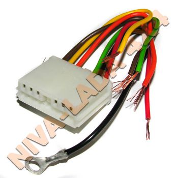 Разъём - фишка платы заднего фонаря НИВА 21213