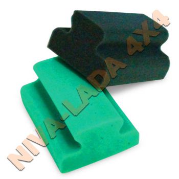 Губка для мытья а/м AVS SP-04 (рельса) 166х130х77мм