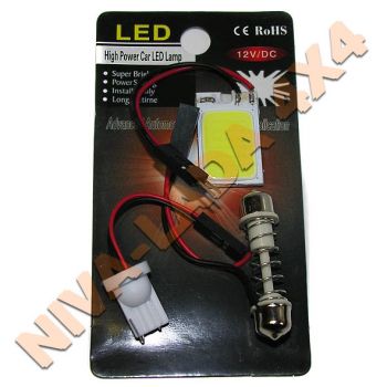 Лампа C5W освещения салона светодиодная Led SMD 3w 25х16мм