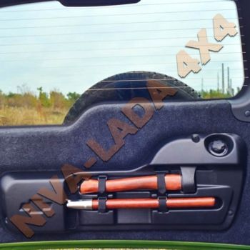 Лопата + топор с крепежным футляром F-Design НИВА-Шевроле