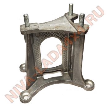 Кронштейн запасного колеса НИВА-Шевроле 2123 00001-7504362-00-0 (с 2009г.) , под крепление литого диска, силуминовый сплав