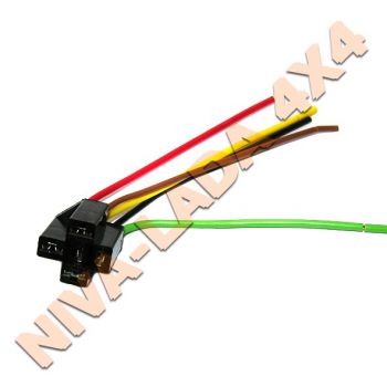 Разъём - фишка для реле 75.3777-10 или 90.3747-10