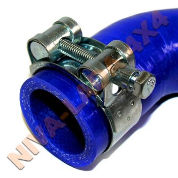 Хомут силовой ленточный APRO/KVP 40-43 W1 для силиконовых шлангов радиатора НИВА