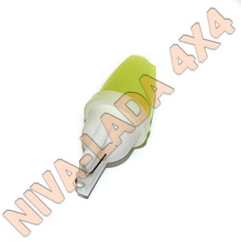 Лампа W5W белая светодиодная SMD-1 безцокольная, 2вт, 180град. ZUB (T031-T10)