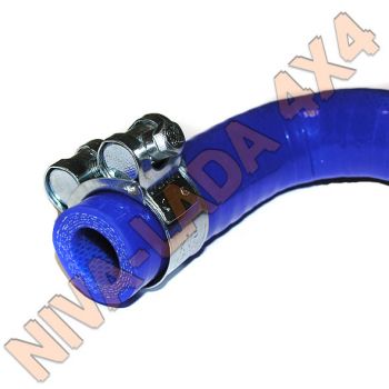 Хомут силовой ленточный APRO/KVP 26-28 W1 для силиконовых шлангов радиатора отопителя НИВА