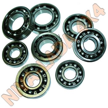 Подшипники КР НИВА 2121; 21213; 21214; до 2009 г.в. ремонтный комплект 8 деталей ОРИГИНАЛЬНЫЕ