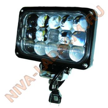 Фара светодиодная Vital DF5045 45W прямоугольная, ближний/дальний, 15LED Epistar
