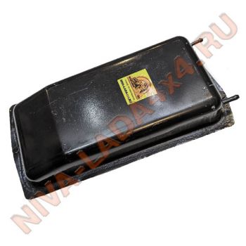 Бачок адсорбера НИВА сепаратор бензобака 21214-1164050-00 металл аналог в сборе с шлангами и клапаном