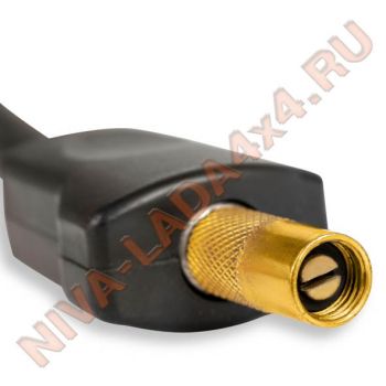 Шланг спиральный воздушный быстросъмный с манометром 4м. AVS HS-01