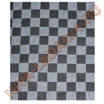 Коврик влаговпитывающий автомобильный 50х38 (2шт) AVS VK-04