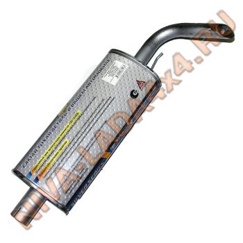 Глушитель НИВА-Шевроле 2123-1200010-00 система выпуска GM СВД Aluminized Steel Series