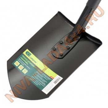 Лопата штыковая укороченная 810мм СИБРТЕХ 61614 серия "Ударник"