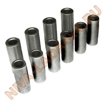 Втулки штанг реактивных НИВА металлические распорные (комплект- 10шт.) Оригинал, 2101-2919030-10; 21010-2919105-10