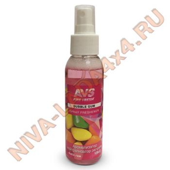 Ароматизатор AVS AFS-003 Stop Smell 100мл. Спрей Bubble Gum