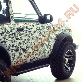 Расширители арок НИВА 2121; 21213; 21214 Lapter ТКН21C бушвакеры стандартные арки