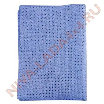 Салфетка замша искусственная AVS BCH-3040 (30х40см) голубая