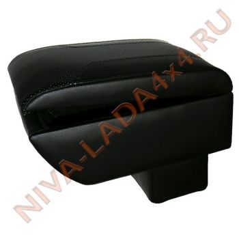 Подлокотник - бокс НИВА-Шевроле с 2009г. Экокожа с перфорацией ПБ02700
